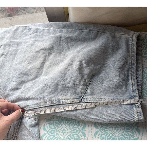 Rise Supply Co. Light Wash Dad Jorts Women’s Size 7 - Picture 7 of 7